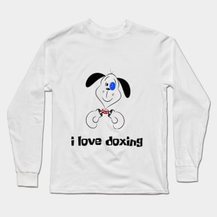 dog boxing Long Sleeve T-Shirt